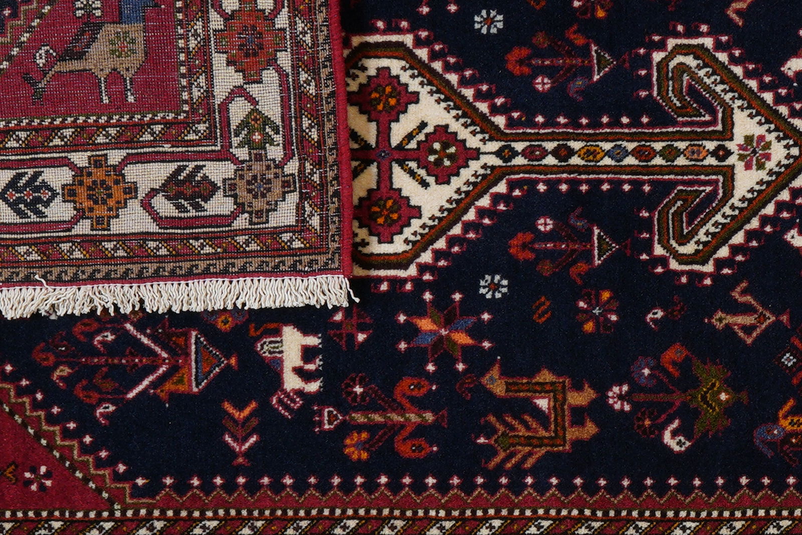Nasrabad — Handgefertigt, 195x82 cm, Beige, 100% Virgin Wool | View 8