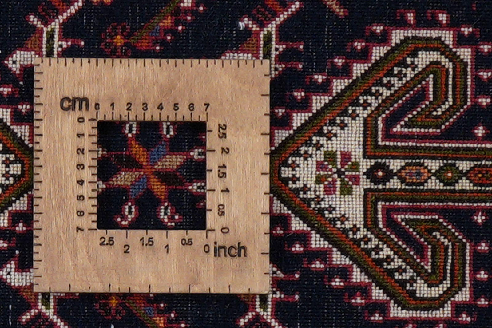 Nasrabad — Handgefertigt, 195x82 cm, Beige, 100% Virgin Wool | View 9