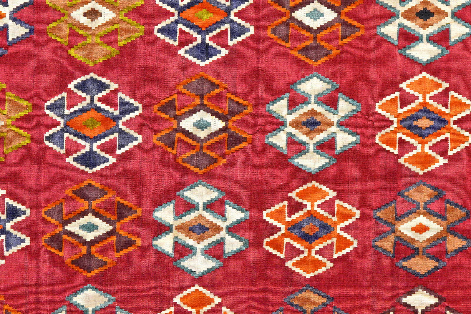 Kelim Gashgai Old — Handgefertigt, 282x179 cm, Beige, 100% Virgin Wool | View 6