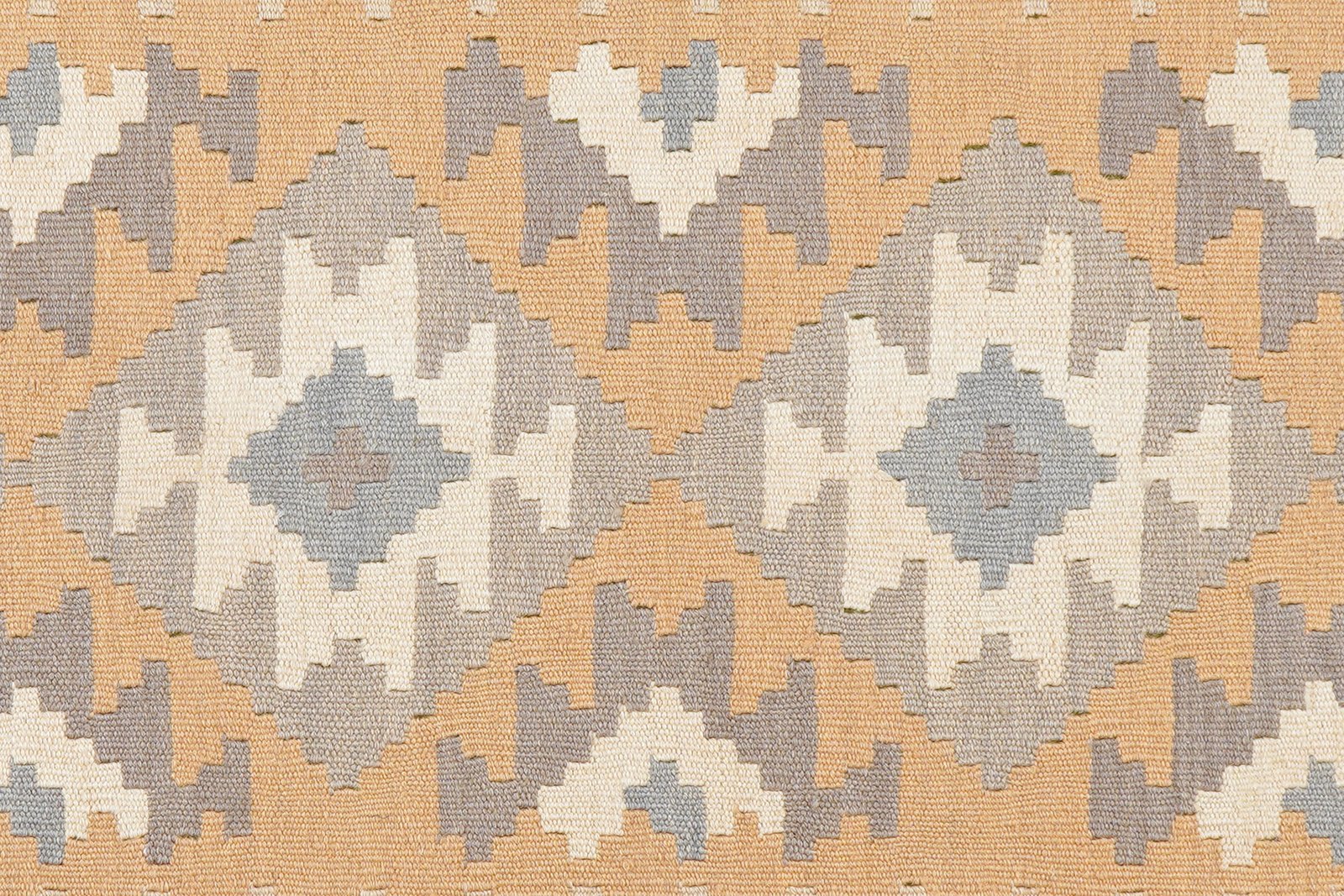 Kelim Gashgai — Handmade, 118x171 cm, Yellow, 100% Virgin Wool | View 5