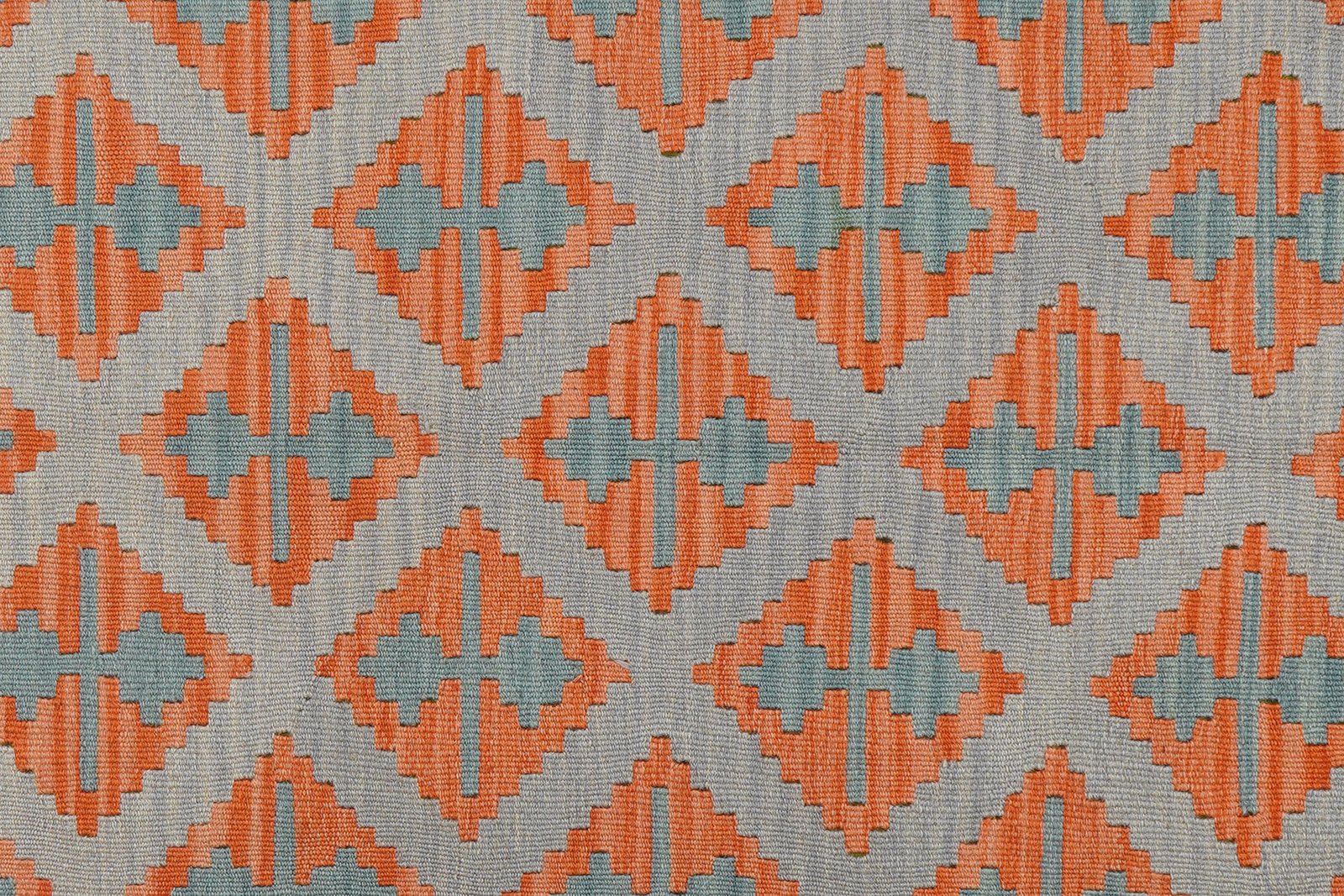 Kelim Gashgai — Handmade, 115x175 cm, Grey, 100% Virgin Wool | View 5