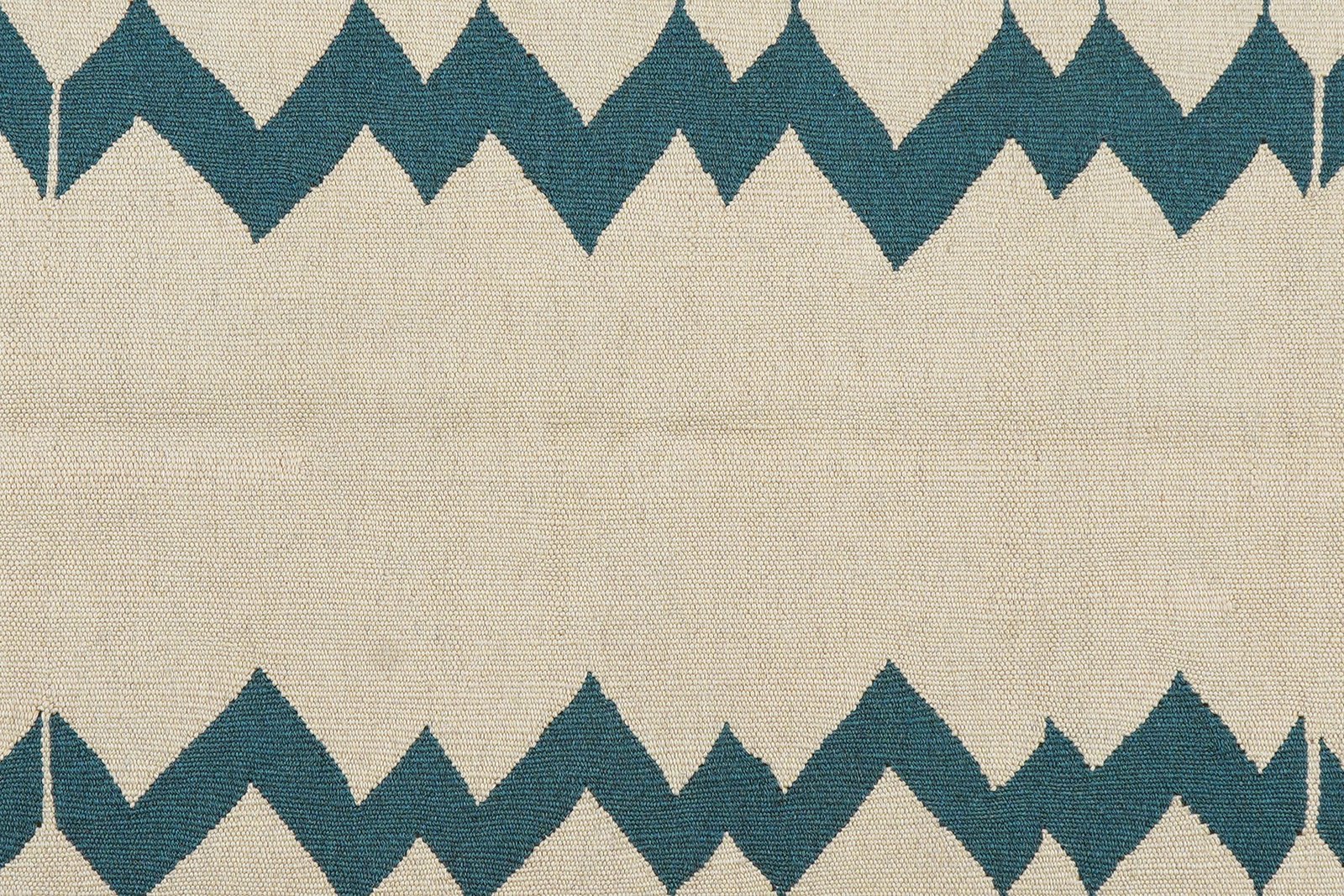 Kelim Gashgai — Handmade, 146x198 cm, Beige, 100% Virgin Wool | View 5