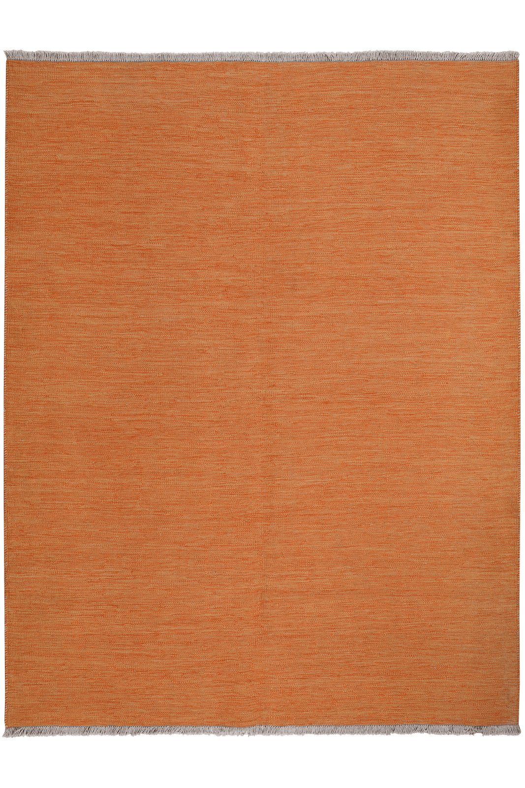Kelim Gashgai — Handmade, 151x198 cm, Orange, 100% Virgin Wool | Main view