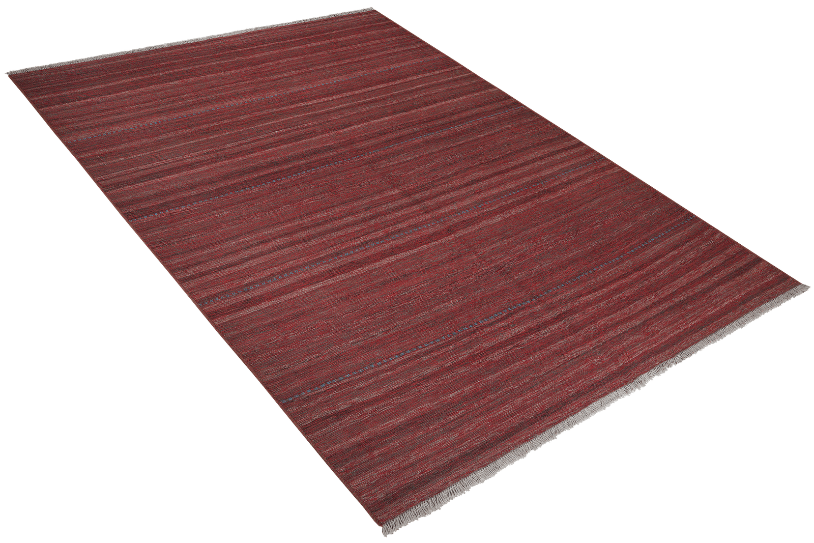 Kelim Gashgai — Handmade, 171x235 cm, Red, 100% Virgin Wool | View 4