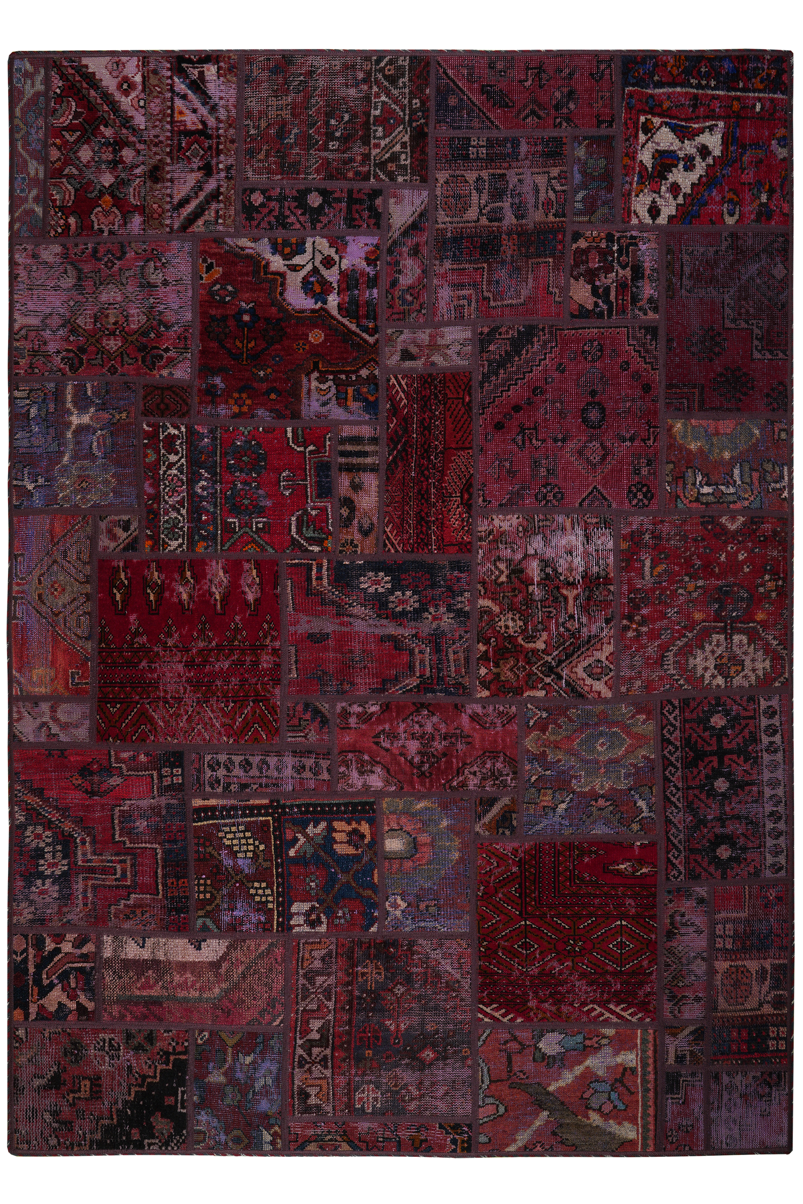 Kelim Tekkeh — Handgefertigt, 234x165 cm, Bunt, 100% Virgin Wool | Main view