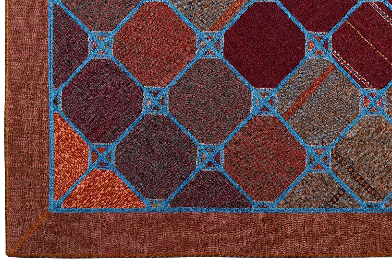Kelim Tekkeh — Handmade, 171x240 cm, Multicolor, 100% Virgin Wool | View 3