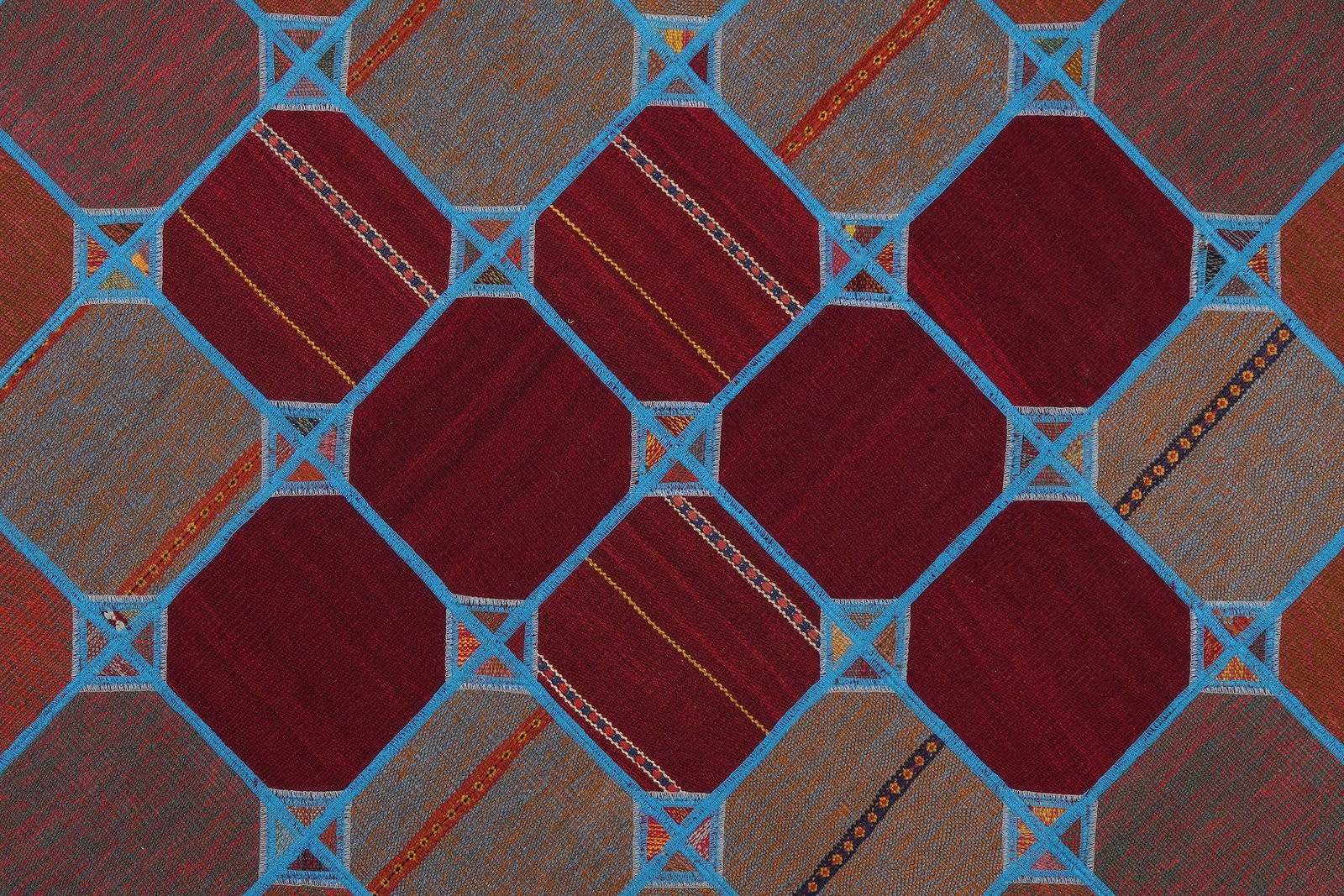 Kelim Tekkeh — Handmade, 171x240 cm, Multicolor, 100% Virgin Wool | View 5