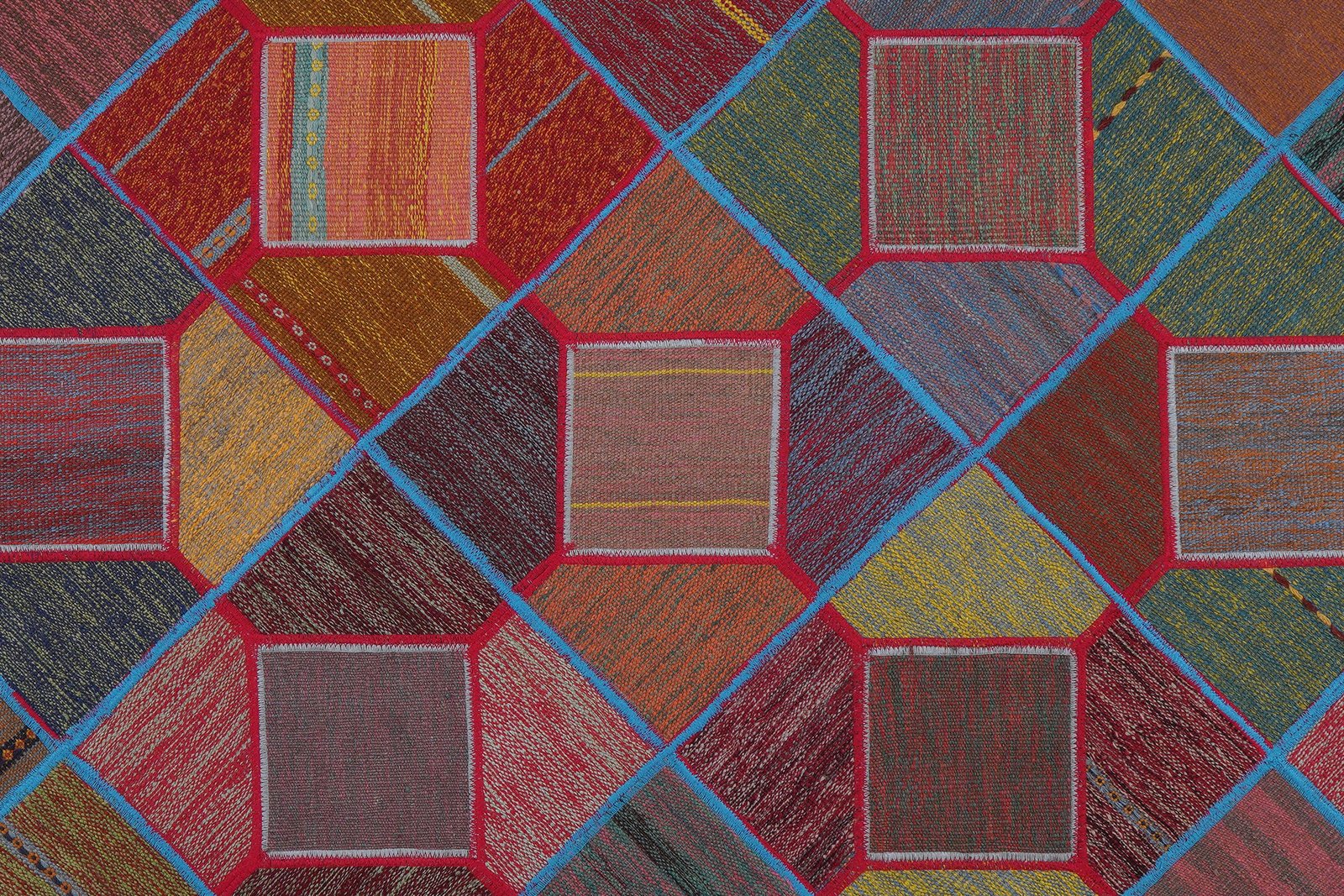 Kelim Tekkeh — Handmade, 169x241 cm, Multicolor, 100% Virgin Wool | View 5