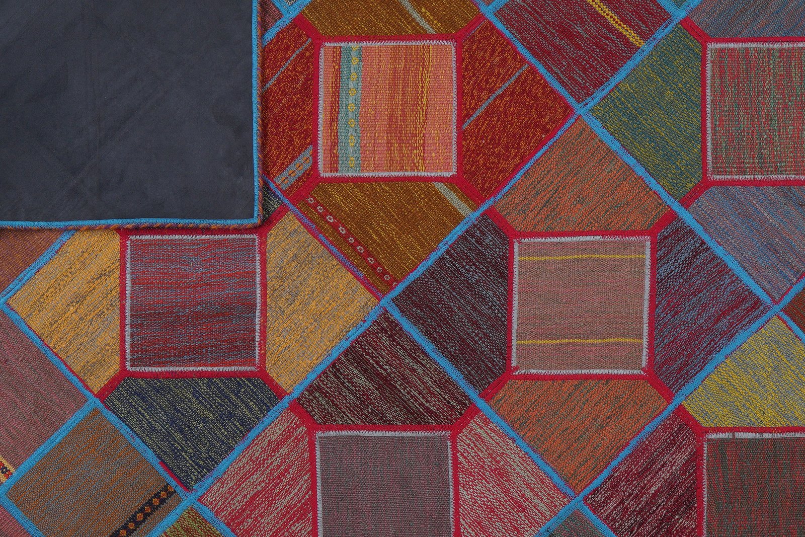 Kelim Tekkeh — Handmade, 169x241 cm, Multicolor, 100% Virgin Wool | View 6