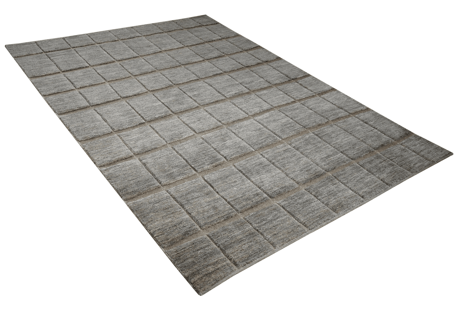 Gabbeh — Hand-knotted, 208x282 cm, Grey, 100% Virgin Wool | View 4