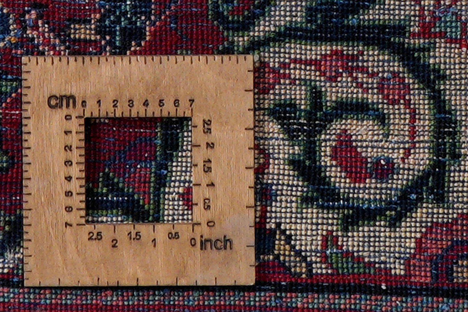 Mahal — Hand-knotted, 131x215 cm, Red, 100% Virgin Wool | View 8