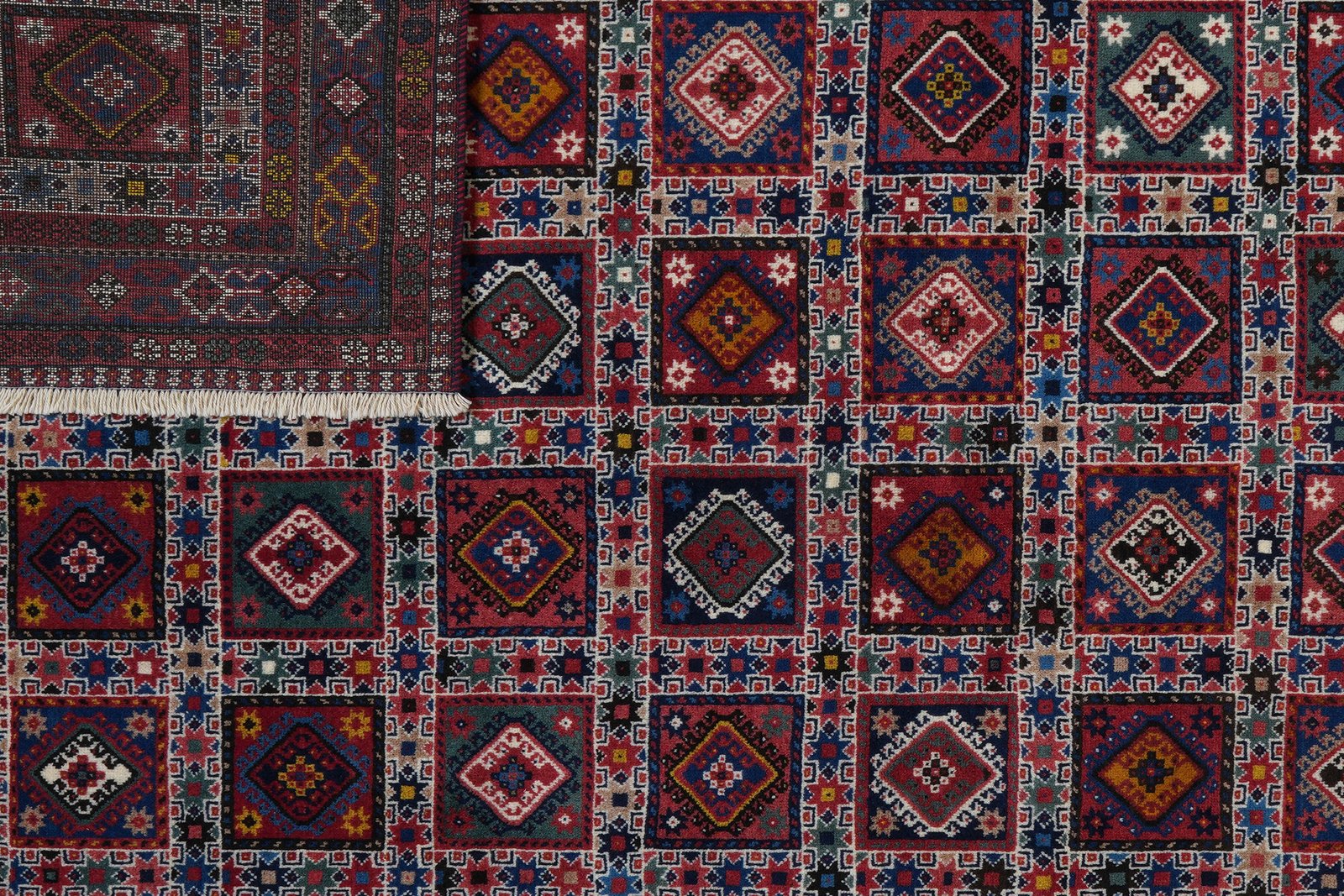 Yalameh — Hand-knotted, 201x288 cm, Multicolor, 100% Virgin Wool | View 7