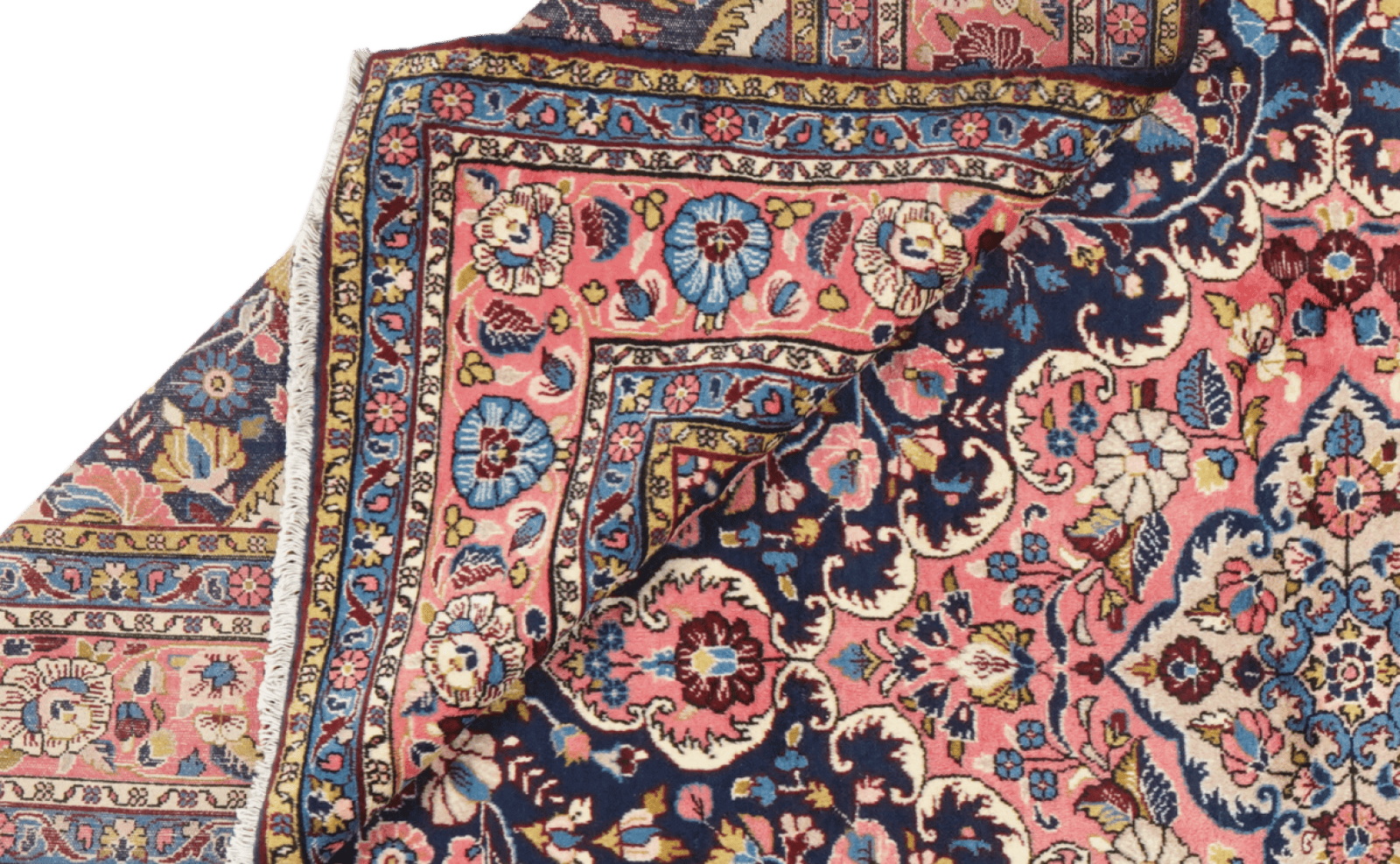 Mehreban — Hand-knotted, 260x347 cm, Blue, 100% Virgin Wool | View 5