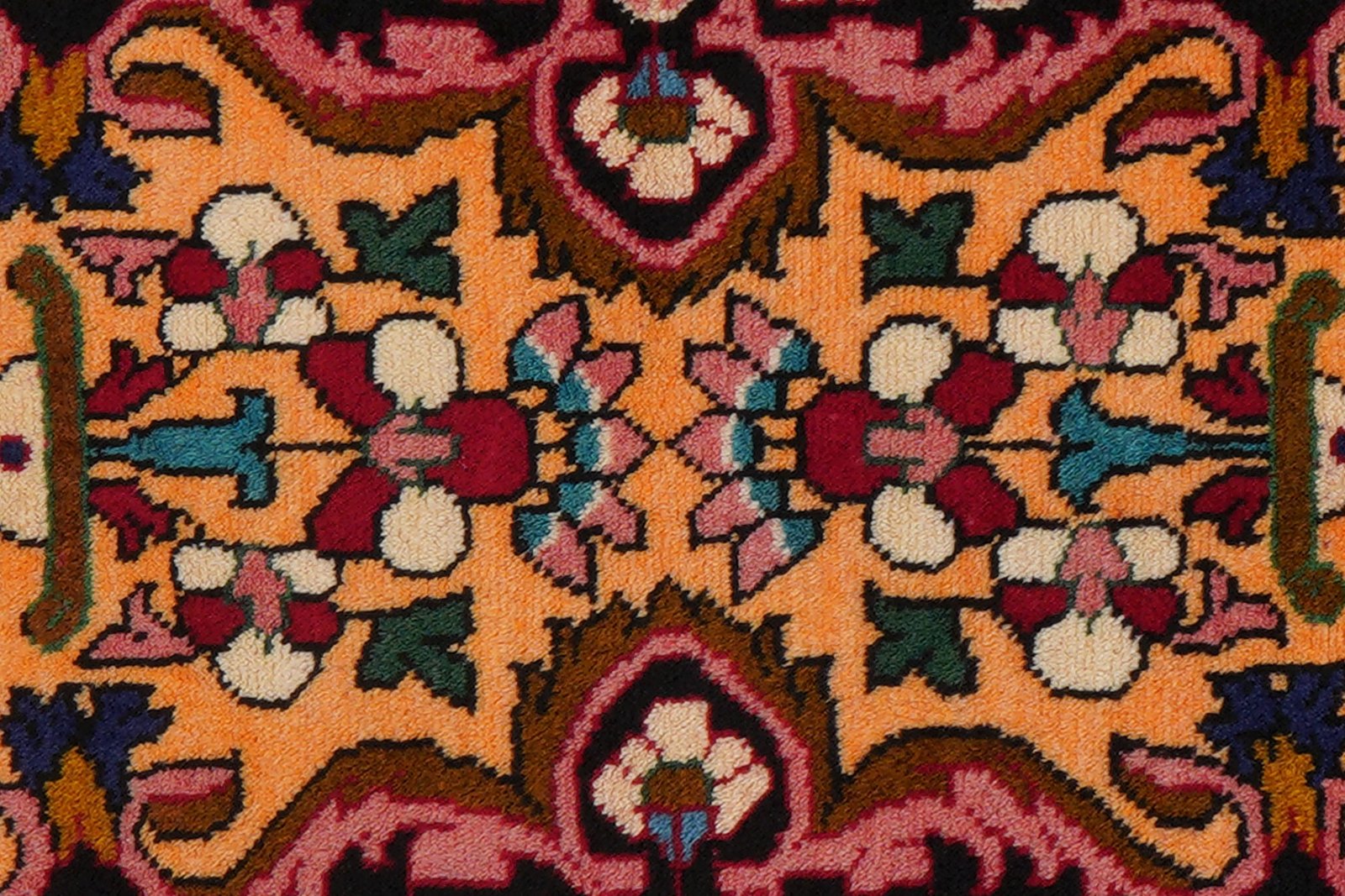 Lilian — Hand-knotted, 65x129 cm, Orange, 100% Virgin Wool | View 6