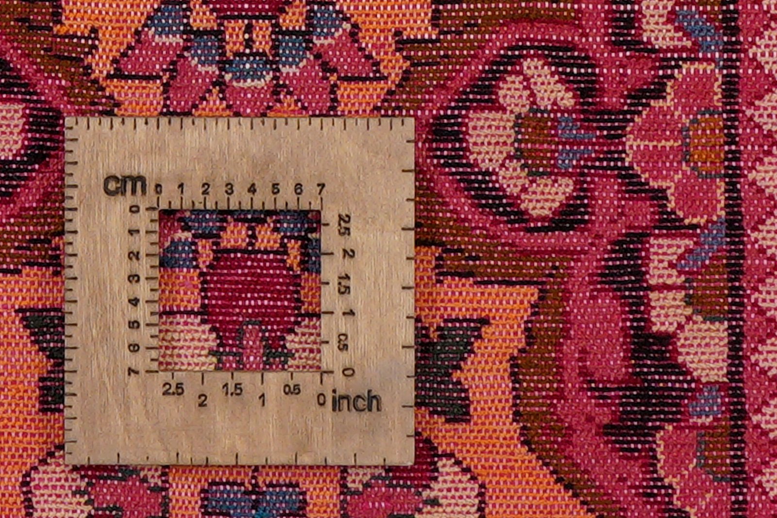 Lilian — Hand-knotted, 65x129 cm, Orange, 100% Virgin Wool | View 8