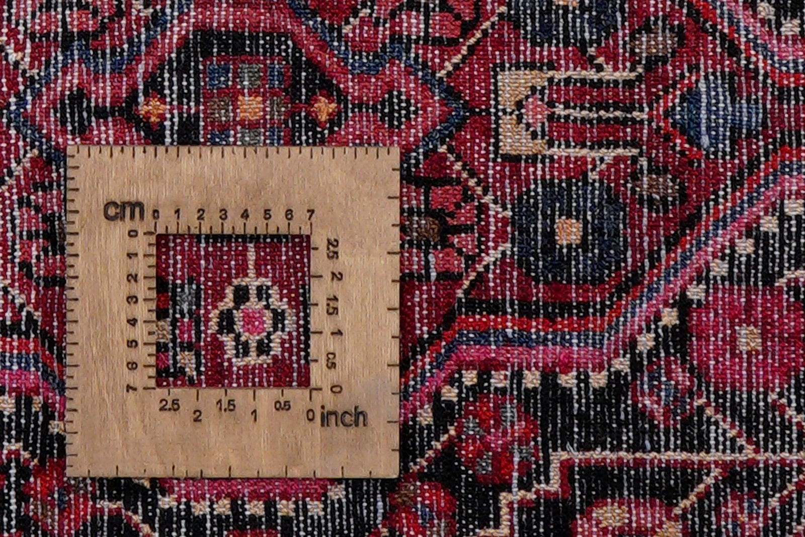 Djozan — Hand-knotted, 100x167 cm, Blue, 100% Virgin Wool | View 8