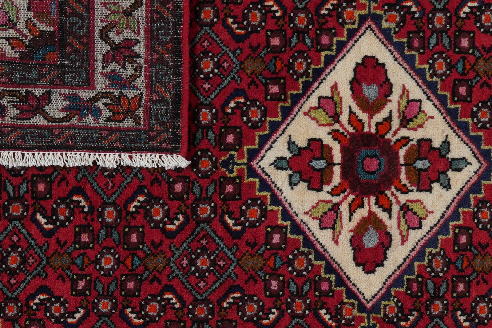 Koutabad — Hand-knotted, 108x162 cm, Red, 100% Virgin Wool | View 7