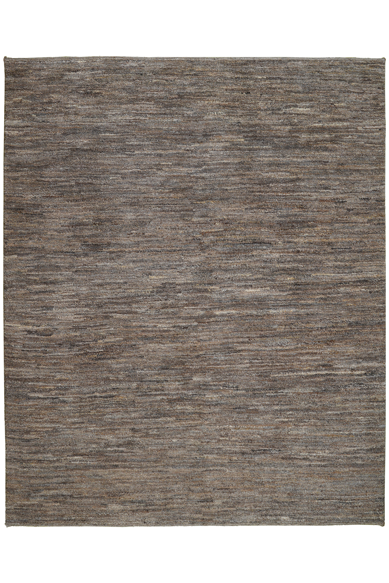 Gabbeh — Handgefertigt, 195x159 cm, Grau, 100% Virgin Wool | Main view