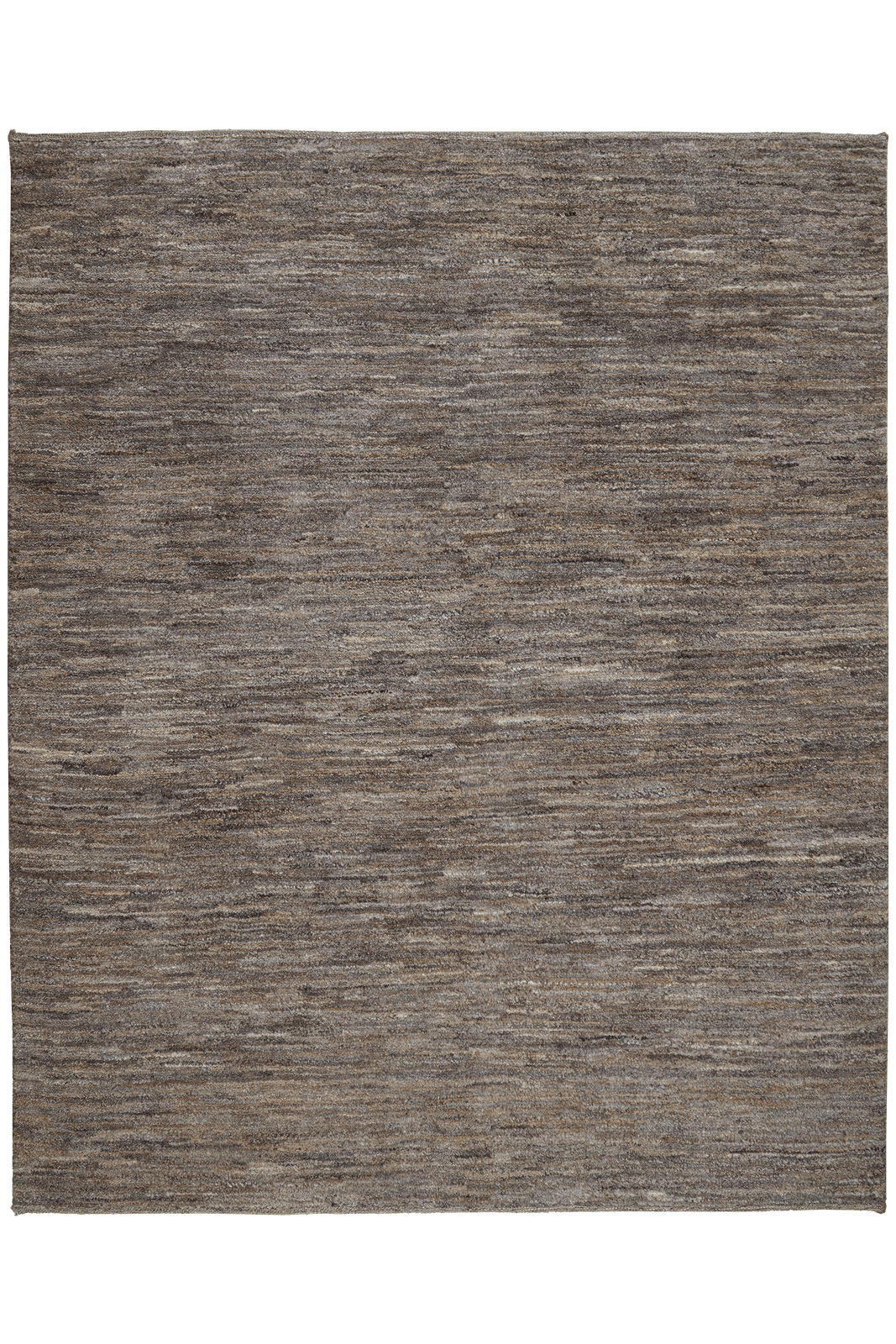 Gabbeh — Hand-knotted, 159x195 cm, Grey, 100% Virgin Wool | Main view