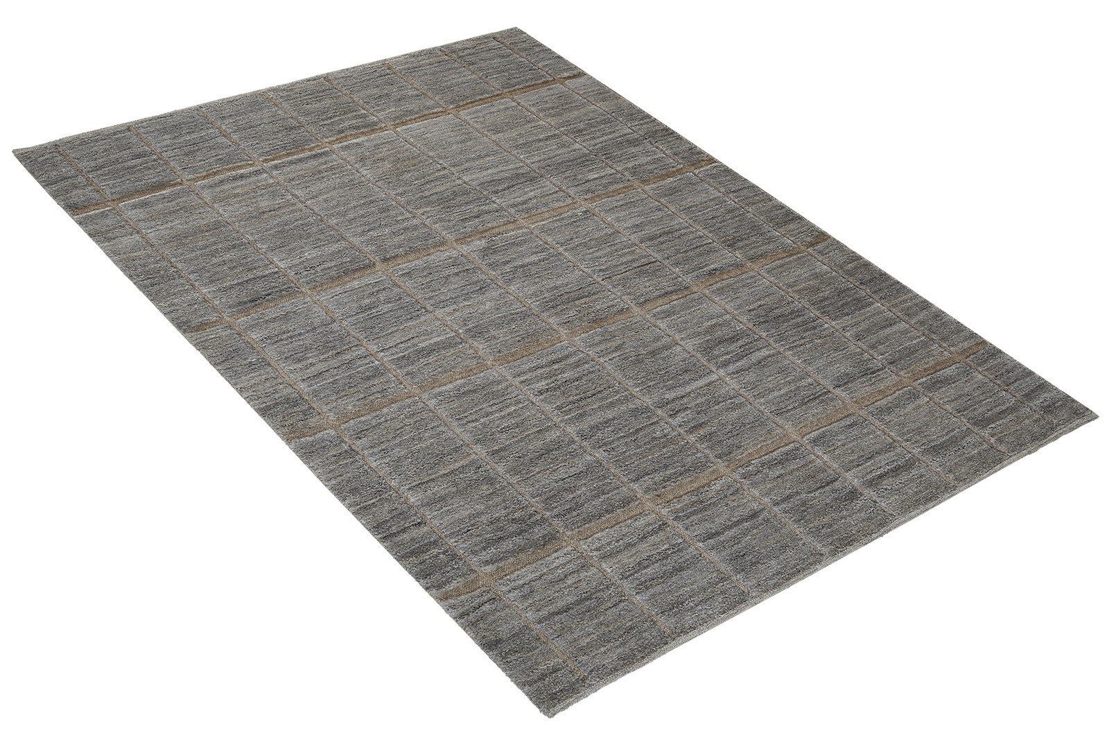 Gabbeh — Hand-knotted, 158x185 cm, Grey, 100% Virgin Wool | View 4