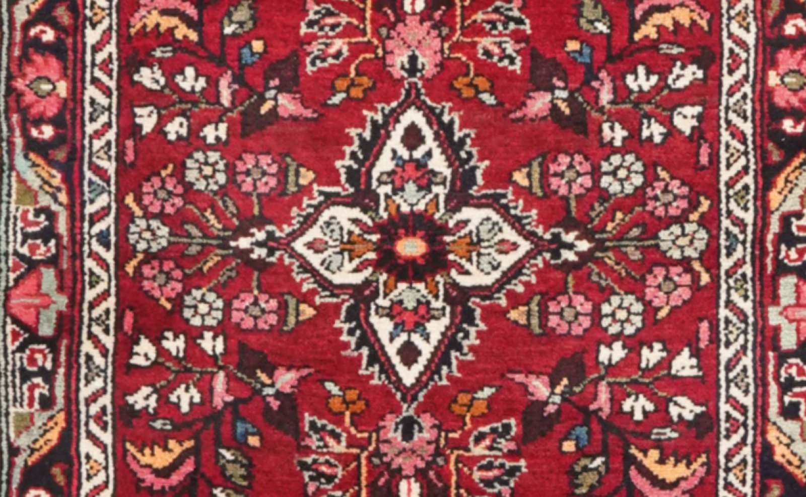 Mehreban — Hand-knotted, 83x413 cm, Red, 100% Virgin Wool | View 4