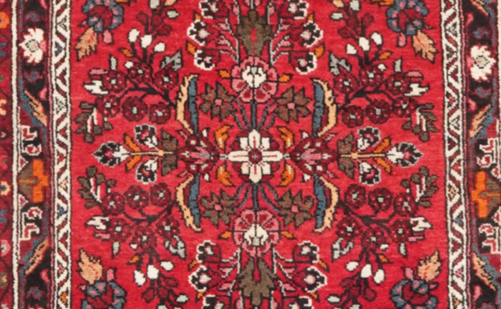 Mehreban — Hand-knotted, 85x447 cm, Red, 100% Virgin Wool | View 4