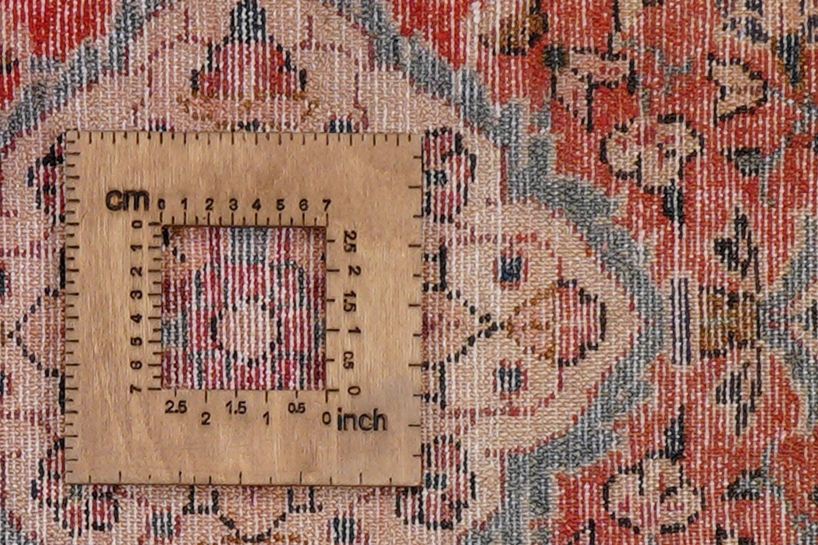 Dardjazin — Hand-knotted, 80x142 cm, Red, 100% Virgin Wool | View 8