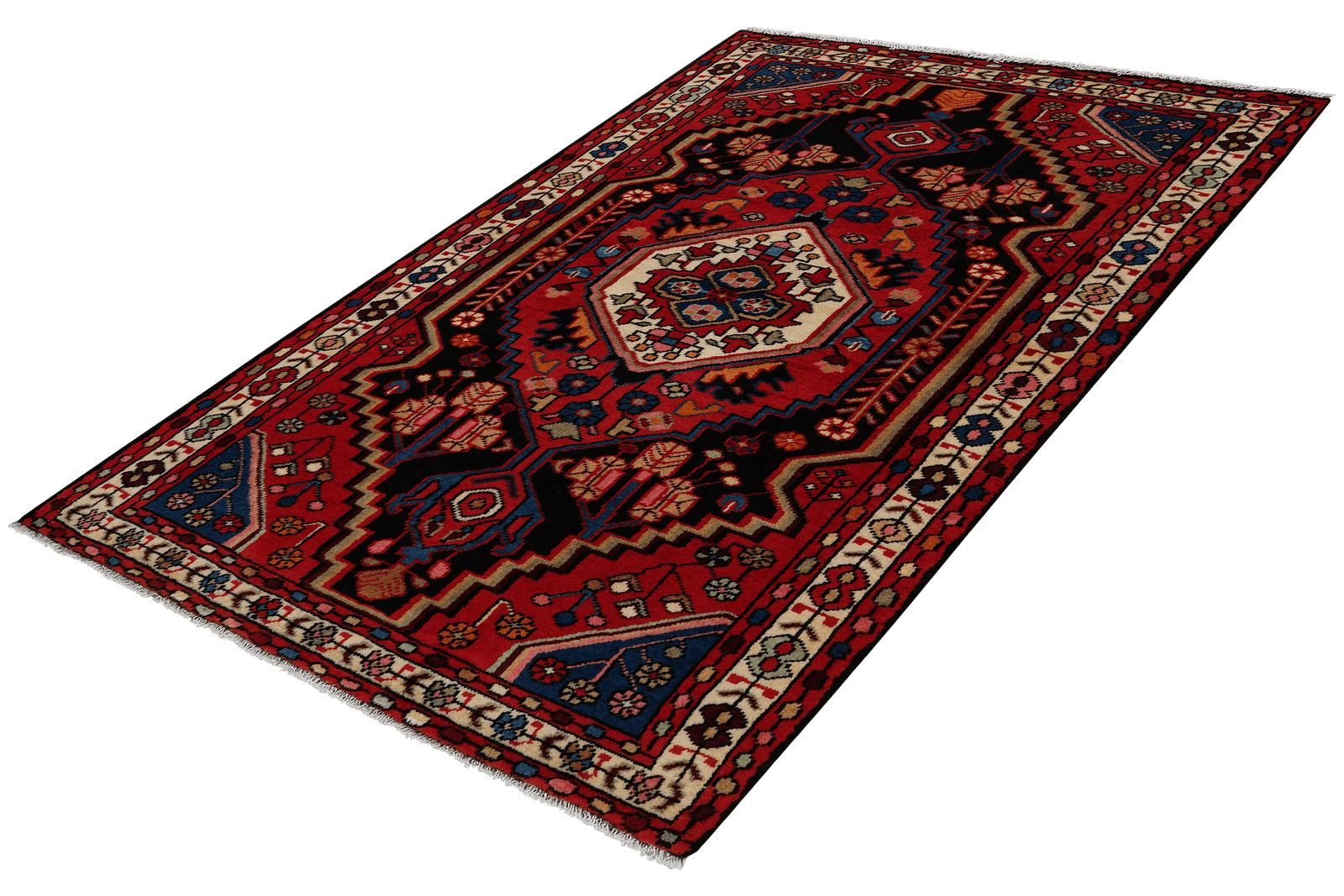 Toysarghan — Hand-knotted, 82x135 cm, Blue, 100% Virgin Wool | View 5