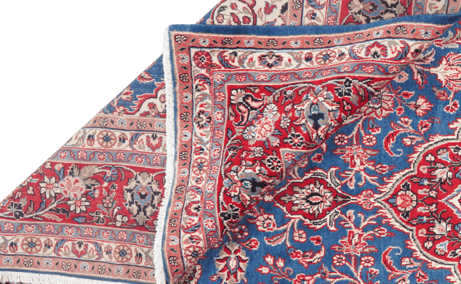 Ekbatan — Hand-knotted, 272x373 cm, Blue, 100% Virgin Wool | View 5