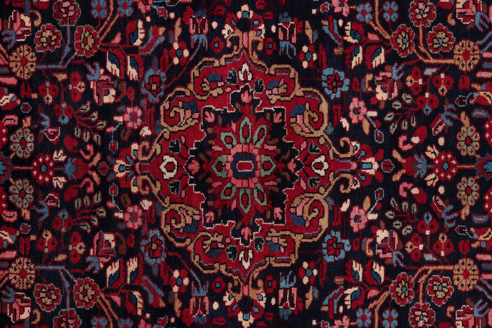 Bourtchalou — Hand-knotted, 170x254 cm, Blue, 100% Virgin Wool | View 6