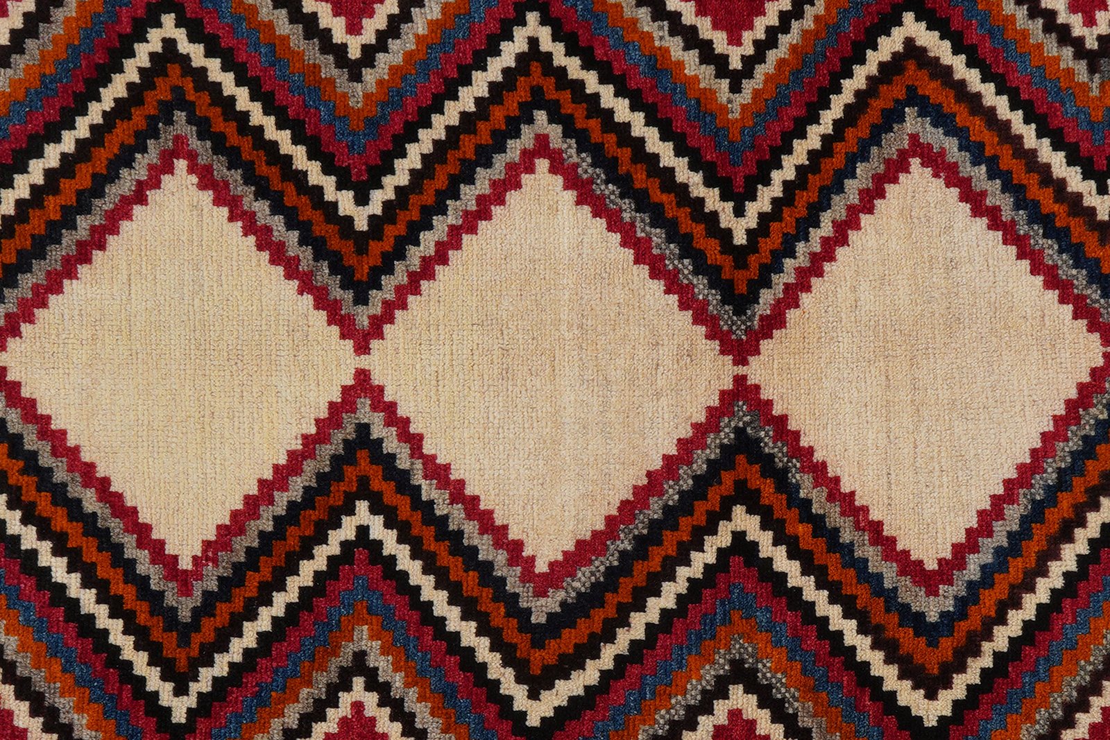 Gashgai — Hand-knotted, 113x192 cm, Multicolor, 100% Virgin Wool | View 6