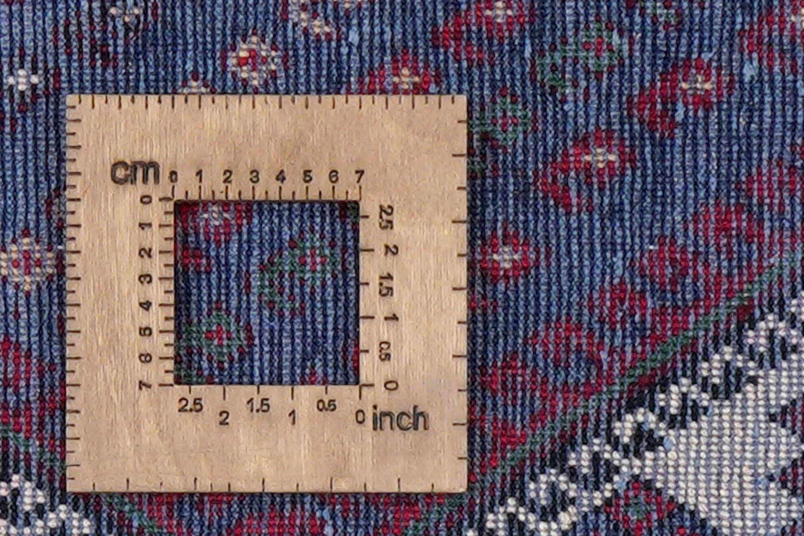 Afshar — Hand-knotted, 144x197 cm, Blue, 100% Virgin Wool | View 8