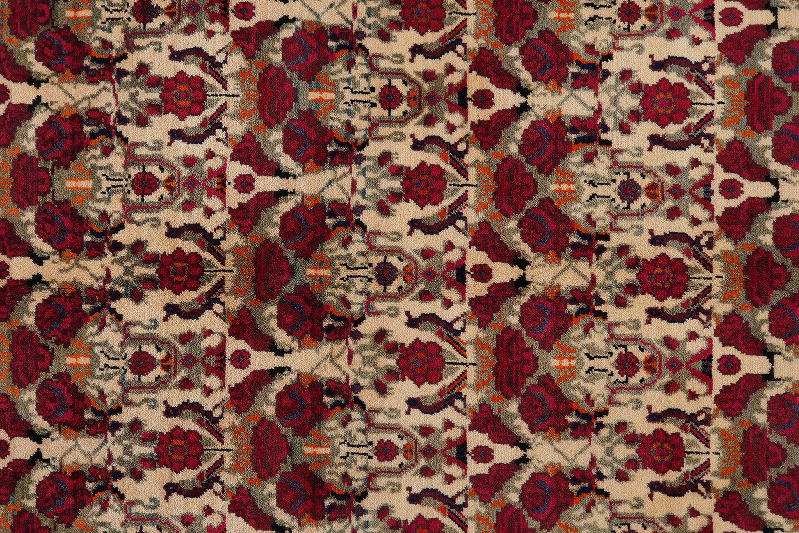 Afshar — Hand-knotted, 167x238 cm, Beige, 100% Virgin Wool | View 6