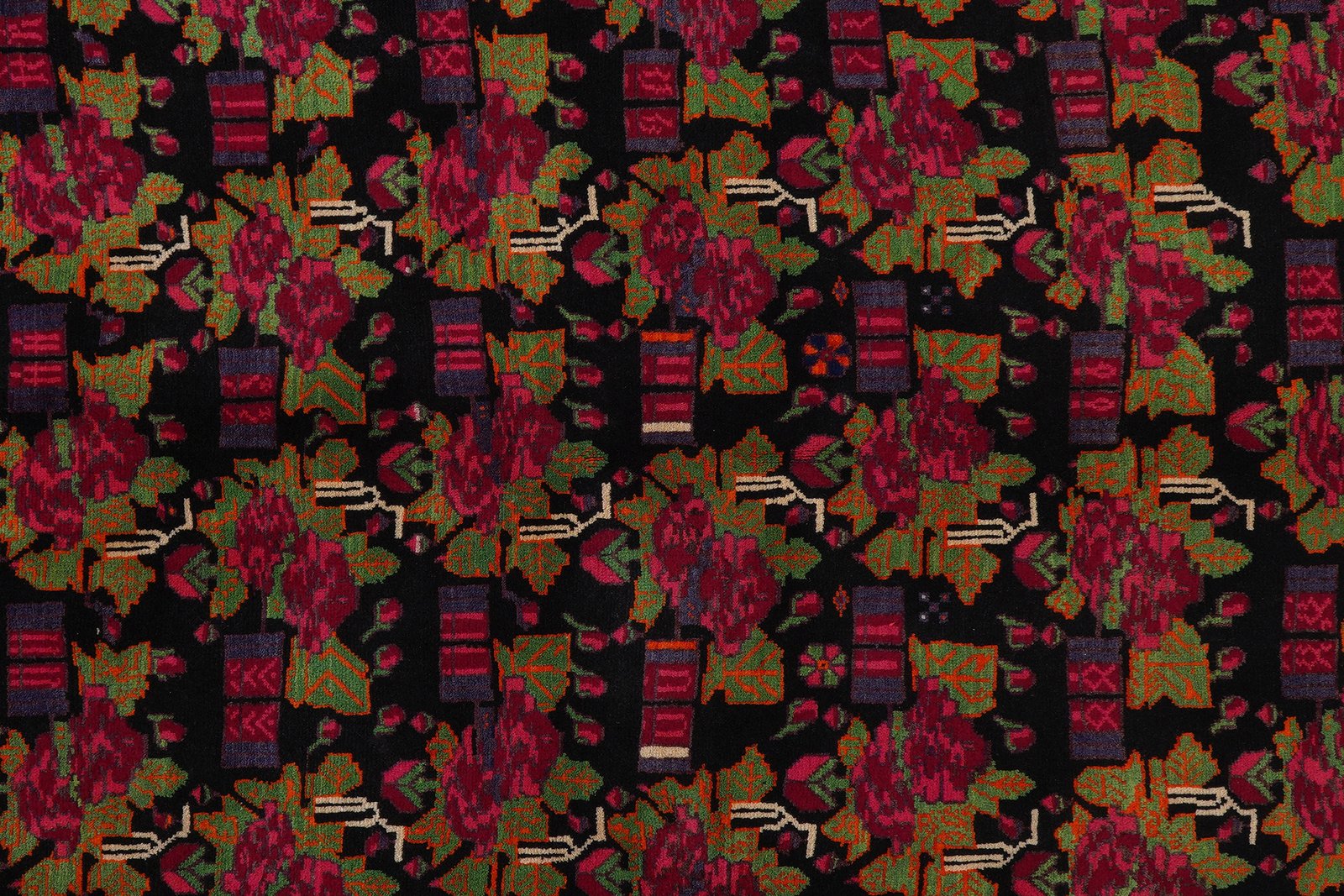 Afshar — Hand-knotted, 179x235 cm, Blue, 100% Virgin Wool | View 6