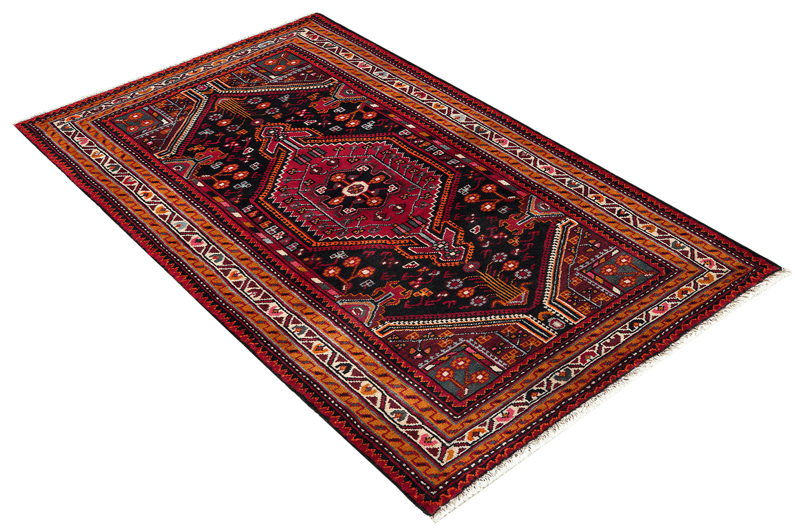 Toysarghan — Hand-knotted, 105x163 cm, Blue, 100% Virgin Wool | View 4