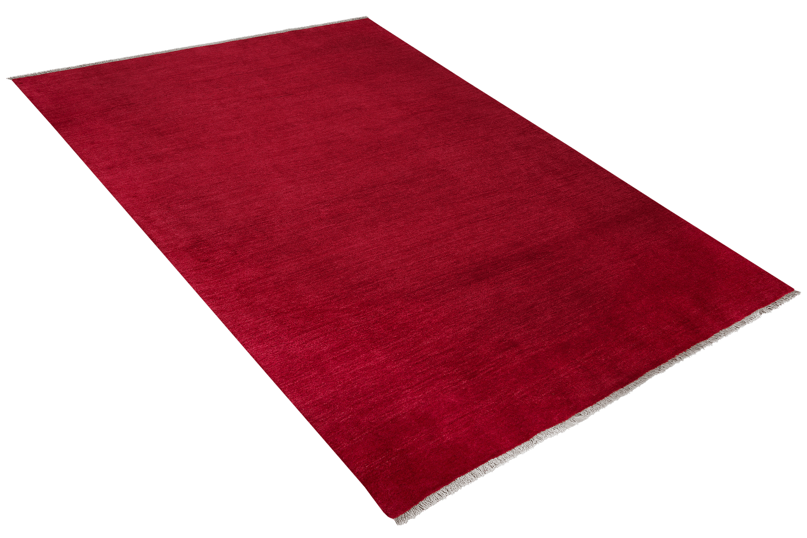 Gabbeh — Hand-knotted, 202x299 cm, Red, 100% Virgin Wool | View 4