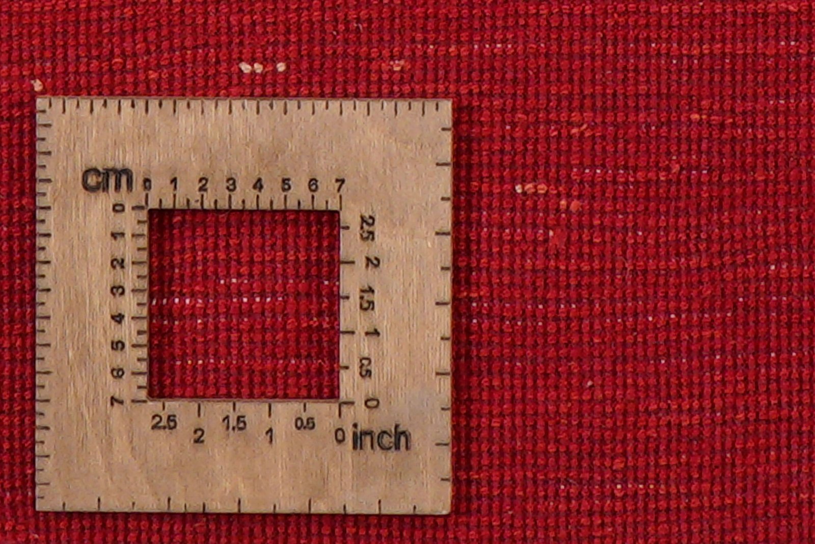 Gabbeh — Hand-knotted, 197x296 cm, Red, 100% Virgin Wool | View 8