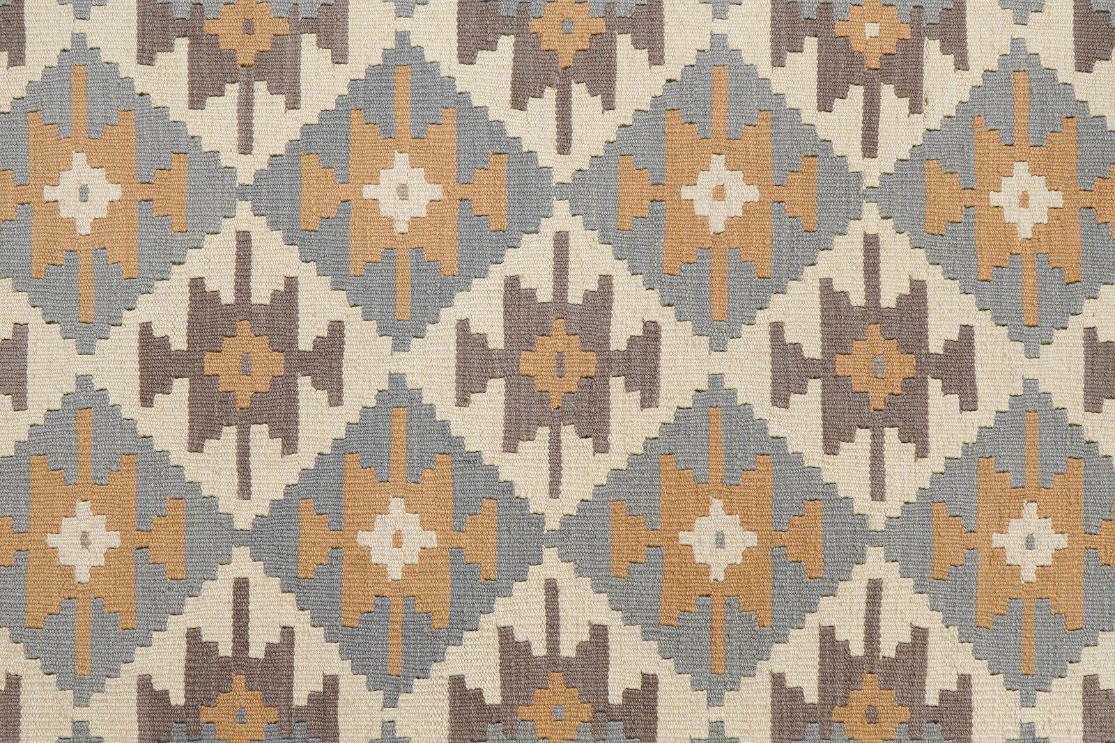 Kelim Gashgai — Handmade, 174x238 cm, Beige, 100% Virgin Wool | View 5