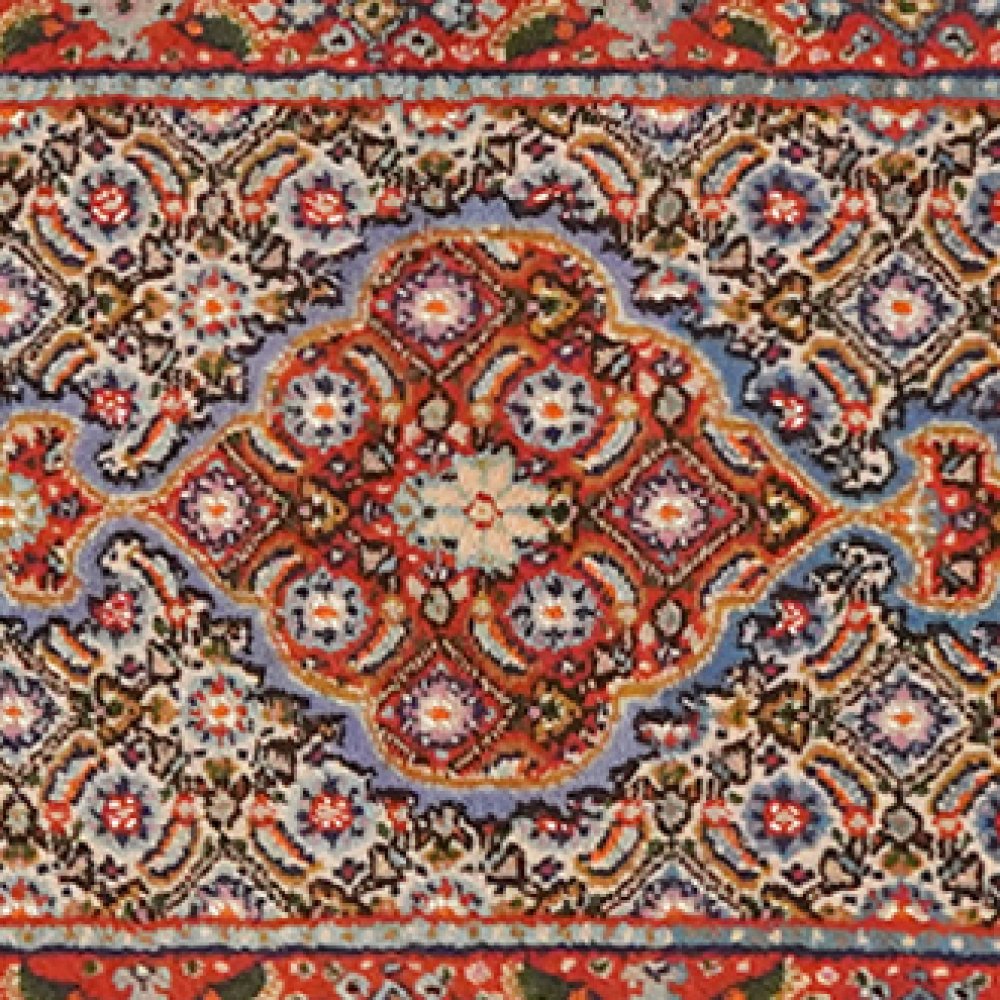 Moud Felder — Hand-knotted, 47x191 cm, Multicolor, 100% Virgin Wool | View 4
