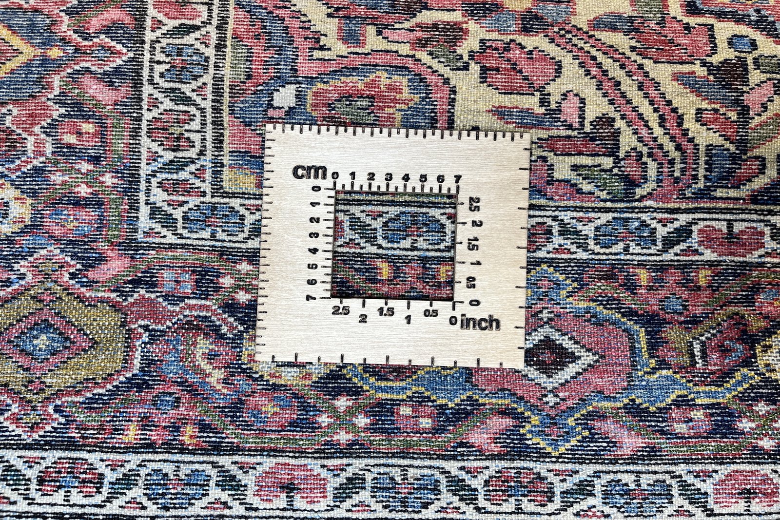 Koutabad — Hand-knotted, 151x215 cm, Red, 100% Virgin Wool | View 11