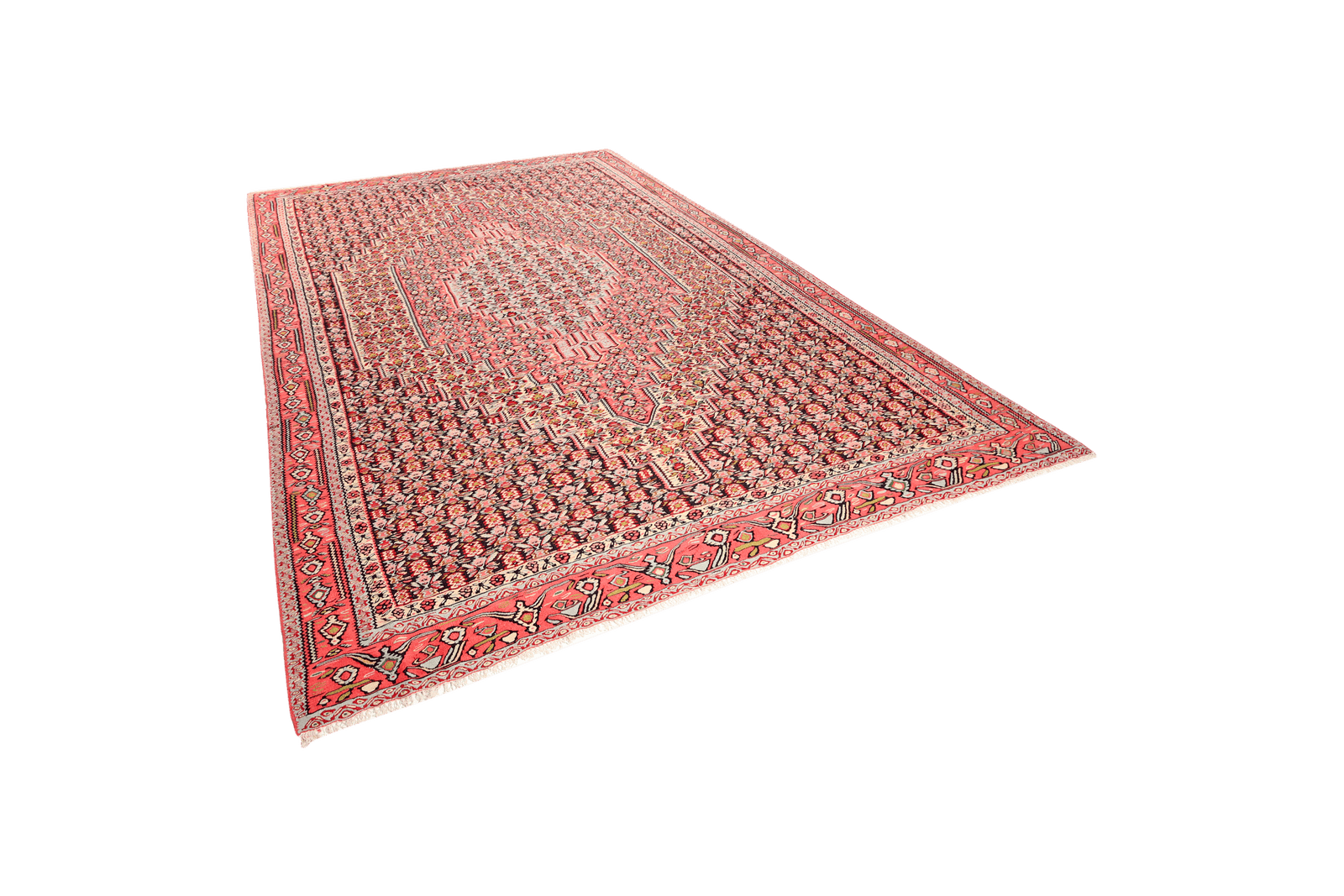 Kelim Senneh — Handmade, 242x340 cm, Multicolor, 100% Virgin Wool | View 5