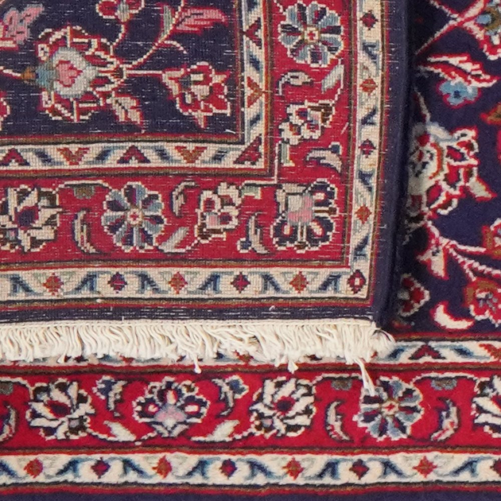 Ardakan — Hand-knotted, 71x305 cm, Blue, 100% Virgin Wool | View 6