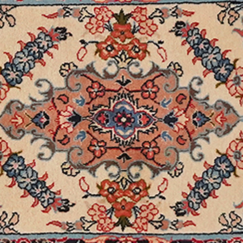 Sarough — Hand-knotted, 67x295 cm, Beige, 100% Virgin Wool | View 4