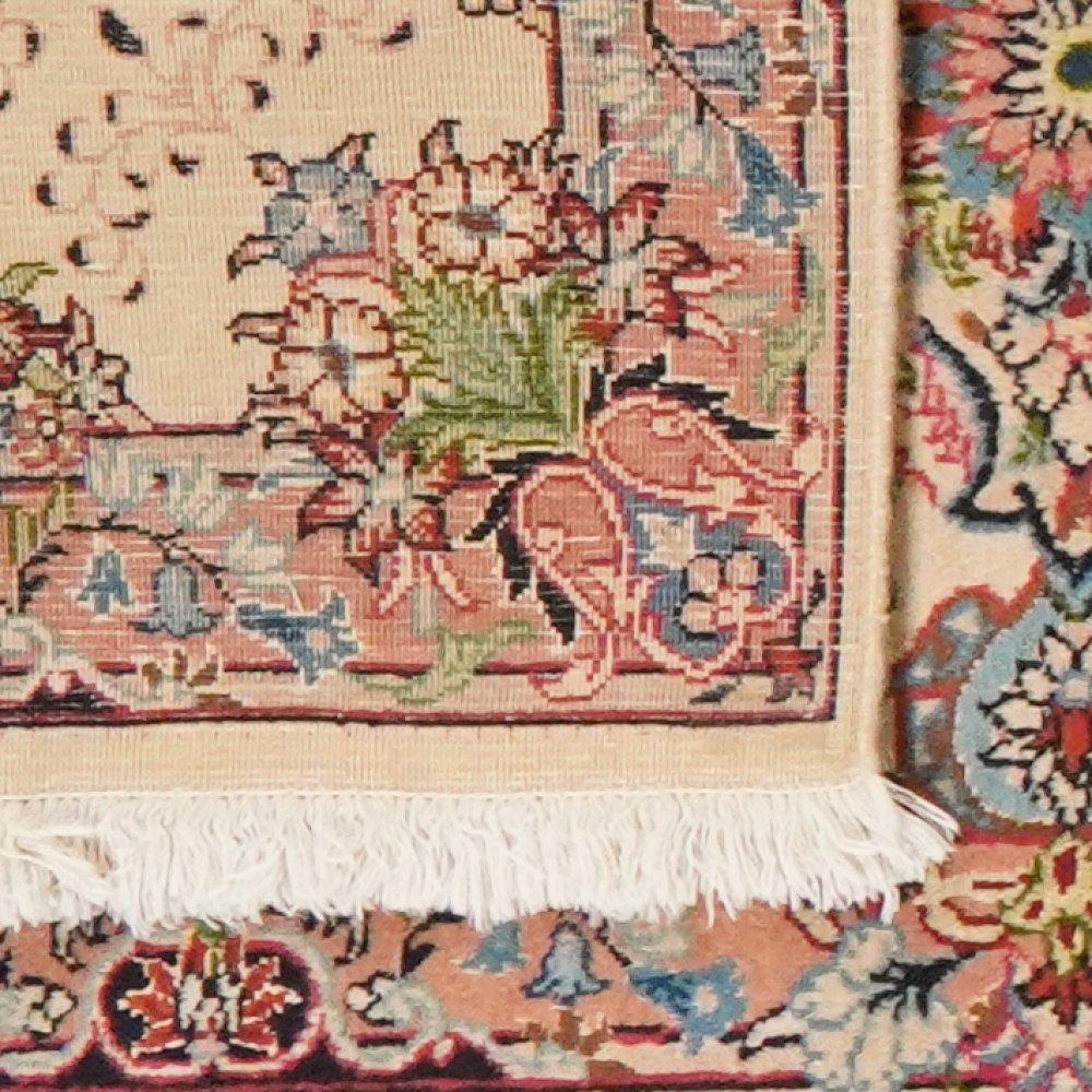 Sarough — Hand-knotted, 68x295 cm, Beige, 100% Virgin Wool | View 6