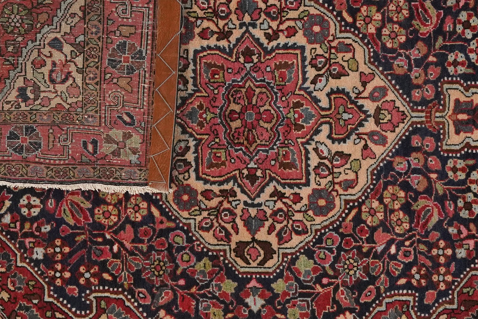 Djozan — Hand-knotted, 105x155 cm, Blue, 100% Virgin Wool | View 5