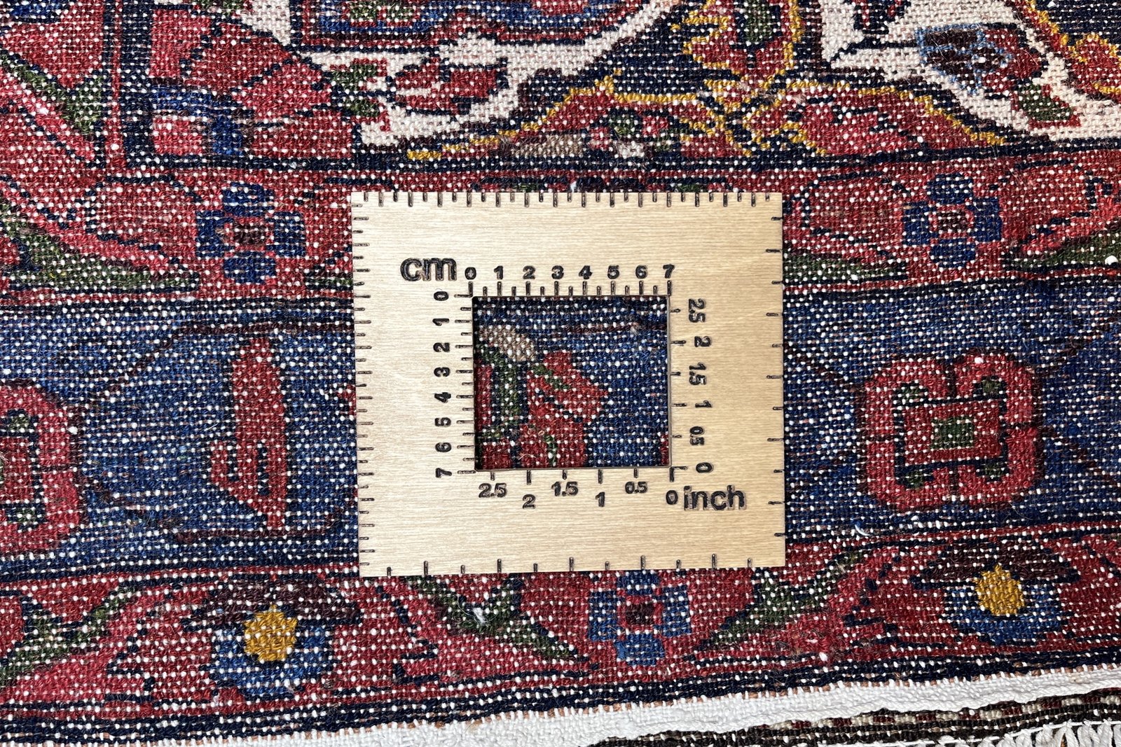 Songor — Hand-knotted, 143x209 cm, Blue, 100% Virgin Wool | View 11
