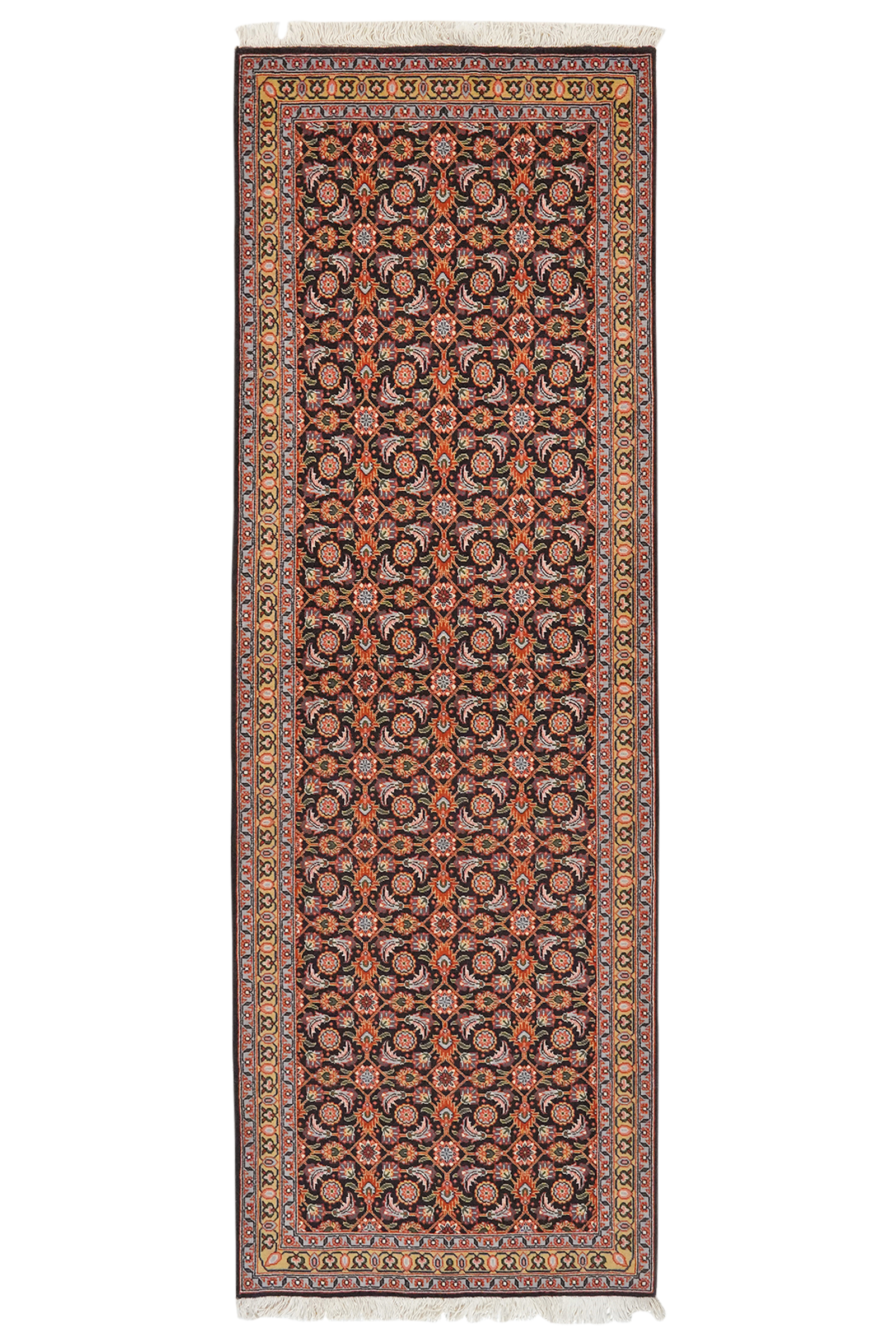 Tabriz 50 Raj — Handgefertigt, 192x65 cm, 100% Virgin Wool | Main view