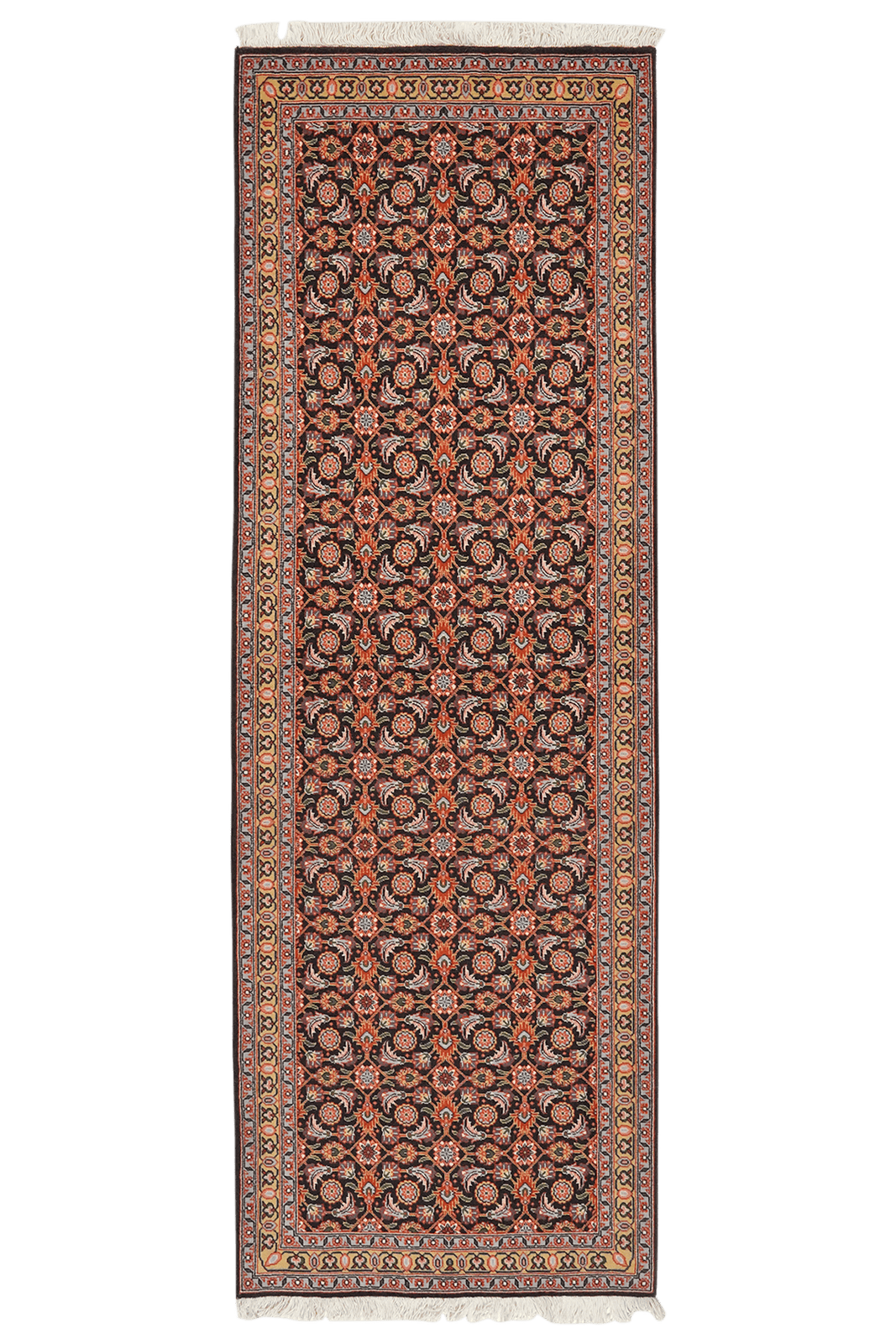 Tabriz 50 Raj — Hand-knotted, 65x192 cm, 100% Virgin Wool | Main view