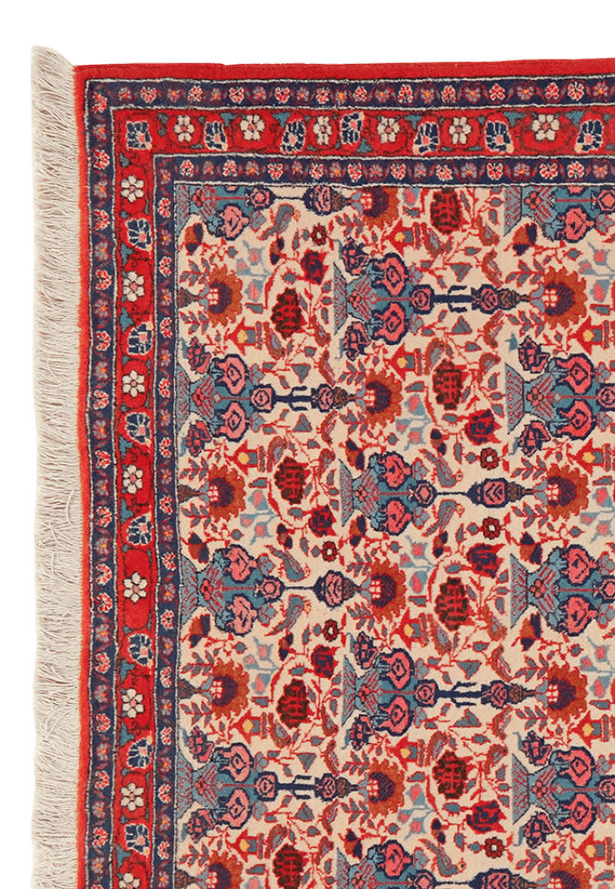 Veramin — Hand-knotted, 110x159 cm, Beige, 100% Virgin Wool | View 3