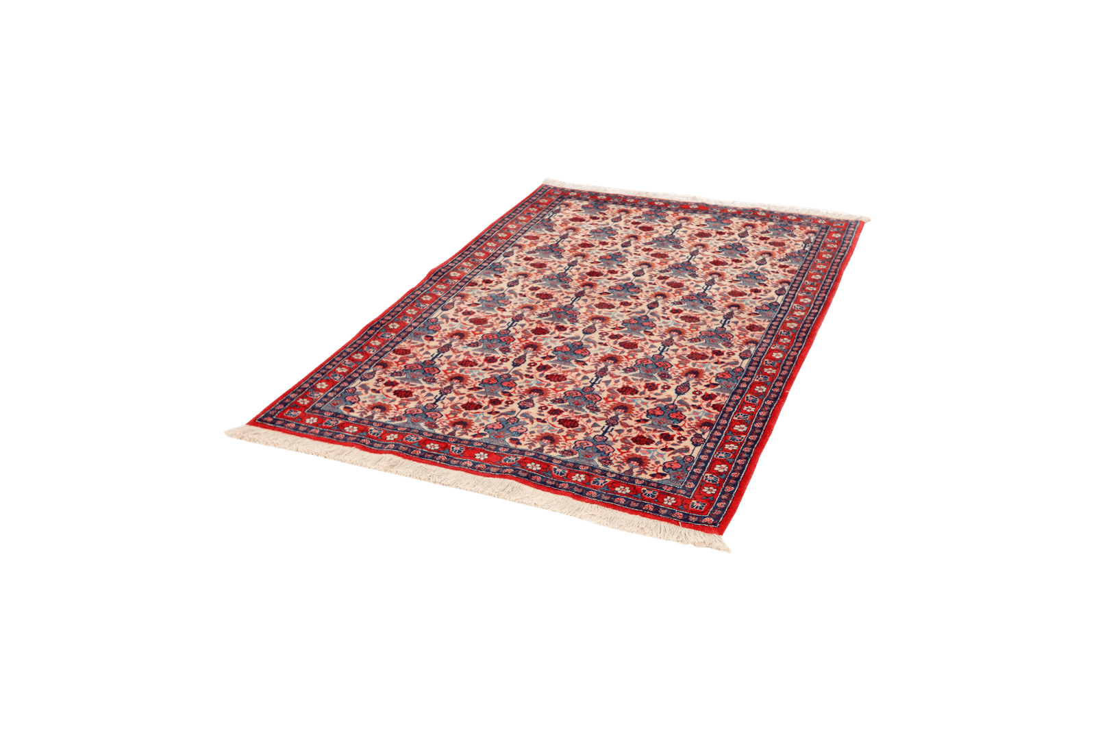 Veramin — Hand-knotted, 110x159 cm, Beige, 100% Virgin Wool | View 5